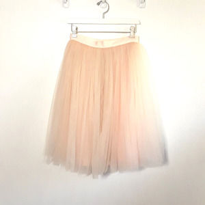 Lulus Peach Tulle Ballerina Tutu Skirt, size XS 2, VGUC! Barbie, Party, Costume